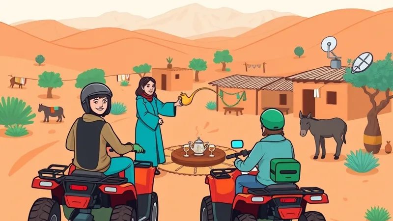 Berber Villages and Mint Tea: The Culture of a Quad Tour - Culture & Etiquette Berber Villages and Mint Tea: The Culture of a Quad Tour